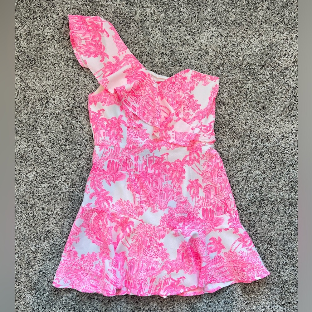 Lilly Pulitzer Arlana One Shoulder Romper